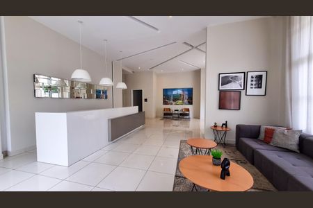 Studio para alugar com 35m², 1 quarto e 1 vagaHall social