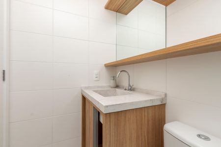 Apartamento para alugar com 27m², 1 quarto e sem vaga Apartamento para alugar com 27m², 1 quarto e sem vagaBanheiro
