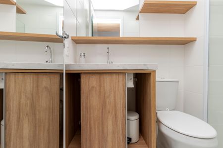 Apartamento para alugar com 27m², 1 quarto e sem vaga Apartamento para alugar com 27m², 1 quarto e sem vagaBanheiro