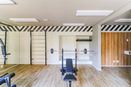 Apartamento para alugar com 27m², 1 quarto e sem vaga Apartamento para alugar com 27m², 1 quarto e sem vagaAcademia