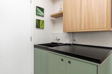 Apartamento para alugar com 27m², 1 quarto e sem vaga Apartamento para alugar com 27m², 1 quarto e sem vagaLavanderia