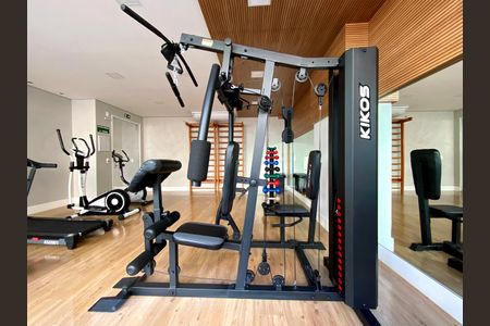 Apartamento para alugar com 50m², 2 quartos e 2 vagas Apartamento para alugar com 50m², 2 quartos e 2 vagasÁrea comum - Academia