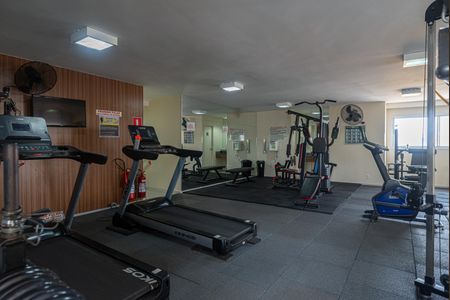 Apartamento para alugar com 69m², 1 quarto e 1 vaga Apartamento para alugar com 69m², 1 quarto e 1 vagaÁrea comum - Academia