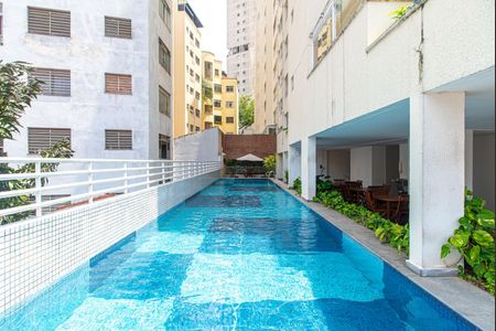 Apartamento para alugar com 69m², 1 quarto e 1 vaga Apartamento para alugar com 69m², 1 quarto e 1 vagaÁrea comum - Piscina