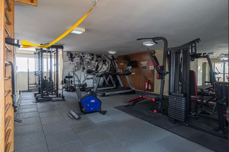 Apartamento para alugar com 69m², 1 quarto e 1 vaga Apartamento para alugar com 69m², 1 quarto e 1 vagaÁrea comum - Academia