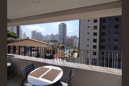 Studio para alugar com 28m², 1 quarto e sem vagaVaranda Studio