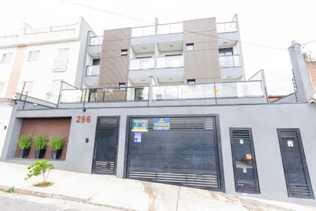 Apartamento à venda com 79m², 2 quartos e 1 vagaFachada e placa