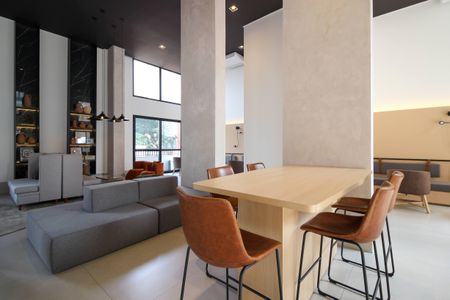 Studio para alugar com 24m², 1 quarto e sem vagaÁrea comum - Salão de festas