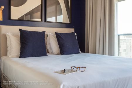 Studio para alugar com 38m², 1 quarto e 1 vaga