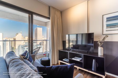 Studio para alugar com 38m², 1 quarto e 1 vaga