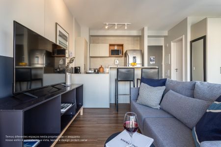 Studio para alugar com 38m², 1 quarto e 1 vaga