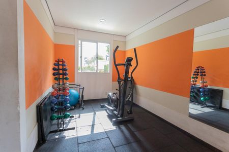 Apartamento para alugar com 44m², 2 quartos e 1 vaga Apartamento para alugar com 44m², 2 quartos e 1 vagaÁrea comum - Academia