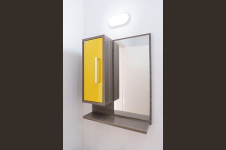 Apartamento à venda com 47m², 1 quarto e sem vaga Apartamento à venda com 47m², 1 quarto e sem vagaDetalhe do banheiro