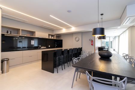 Apartamento para alugar com 22m², 1 quarto e sem vagaÁrea comum - Salão de festas 1