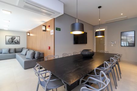 Apartamento para alugar com 22m², 1 quarto e sem vagaÁrea comum - Salão de festas 1