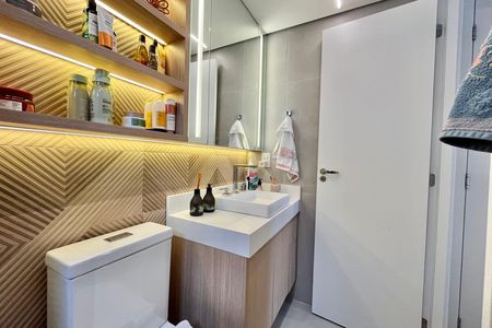 Apartamento à venda com 57m², 2 quartos e 1 vaga Apartamento à venda com 57m², 2 quartos e 1 vagaBanheiro da Suíte
