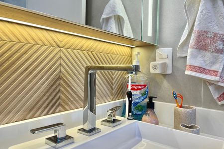 Apartamento à venda com 57m², 2 quartos e 1 vaga Apartamento à venda com 57m², 2 quartos e 1 vagaBanheiro da Suíte