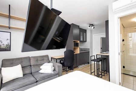 Studio para alugar com 25m², 1 quarto e sem vaga Studio para alugar com 25m², 1 quarto e sem vagaStudio