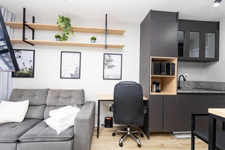 Studio para alugar com 25m², 1 quarto e sem vaga Studio para alugar com 25m², 1 quarto e sem vagaStudio