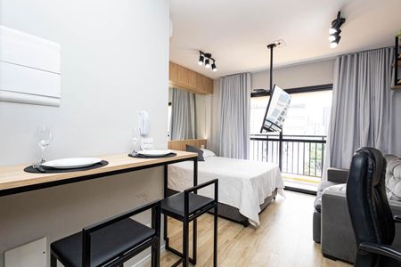 Studio para alugar com 25m², 1 quarto e sem vaga Studio para alugar com 25m², 1 quarto e sem vagaCozinha
