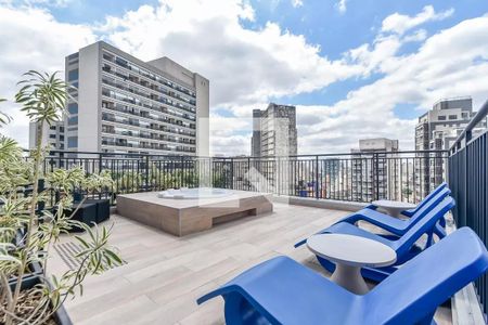 Studio para alugar com 25m², 1 quarto e sem vaga Studio para alugar com 25m², 1 quarto e sem vagaÁrea comum - Ofurô