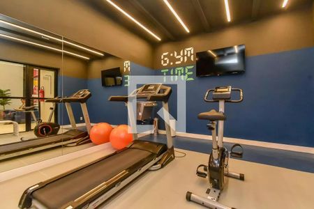 Studio para alugar com 25m², 1 quarto e sem vaga Studio para alugar com 25m², 1 quarto e sem vagaÁrea comum - Academia