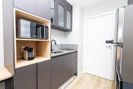 Studio para alugar com 25m², 1 quarto e sem vaga Studio para alugar com 25m², 1 quarto e sem vagaCozinha