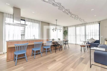 Studio para alugar com 25m², 1 quarto e sem vaga Studio para alugar com 25m², 1 quarto e sem vagaÁrea comum - Salão de festas