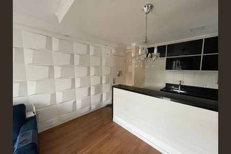 Apartamento para alugar com 52m², 2 quartos e 1 vagadetalhe da sala