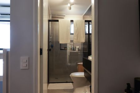 Apartamento para alugar com 60m², 1 quarto e 1 vaga Apartamento para alugar com 60m², 1 quarto e 1 vagaBanheiro da suíte