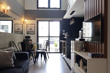 Apartamento para alugar com 60m², 1 quarto e 1 vaga Apartamento para alugar com 60m², 1 quarto e 1 vagaSala