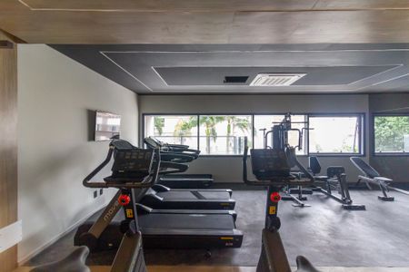 Studio para alugar com 30m², 1 quarto e sem vaga Studio para alugar com 30m², 1 quarto e sem vagaÁrea comum - Academia