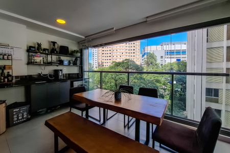 Apartamento à venda com 44m², 1 quarto e 1 vaga Apartamento à venda com 44m², 1 quarto e 1 vagaVaranda