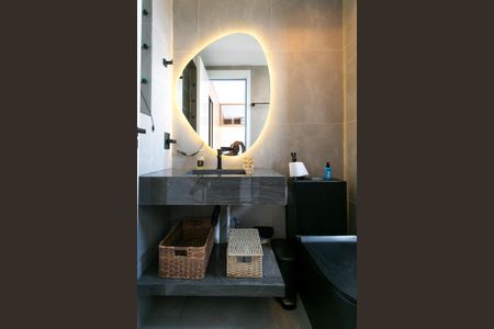 Studio para alugar com 30m², 1 quarto e 1 vaga Studio para alugar com 30m², 1 quarto e 1 vagaBanheiro