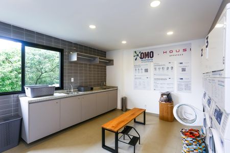 Studio para alugar com 30m², 1 quarto e 1 vaga Studio para alugar com 30m², 1 quarto e 1 vagaLavanderia