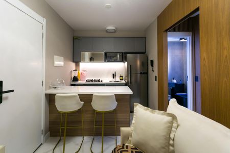 Studio para alugar com 30m², 1 quarto e 1 vaga Studio para alugar com 30m², 1 quarto e 1 vagaCozinha