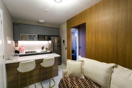 Studio para alugar com 30m², 1 quarto e 1 vaga Studio para alugar com 30m², 1 quarto e 1 vagaSala