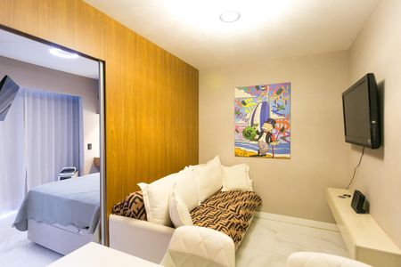 Studio para alugar com 30m², 1 quarto e 1 vaga Studio para alugar com 30m², 1 quarto e 1 vagaSala