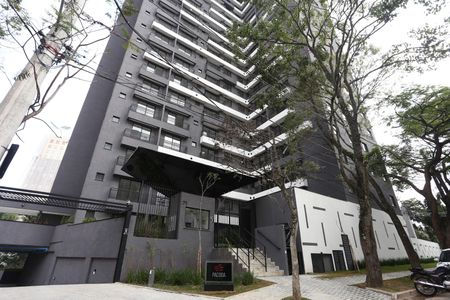 Studio para alugar com 30m², 1 quarto e 1 vaga Studio para alugar com 30m², 1 quarto e 1 vagaFachada