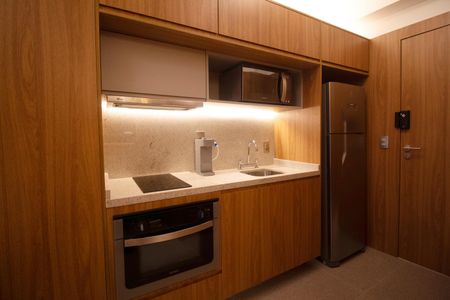 Studio para alugar com 24m², 1 quarto e sem vagaCozinha