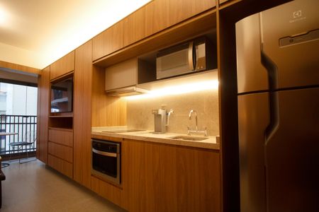 Studio para alugar com 24m², 1 quarto e sem vagaCozinha