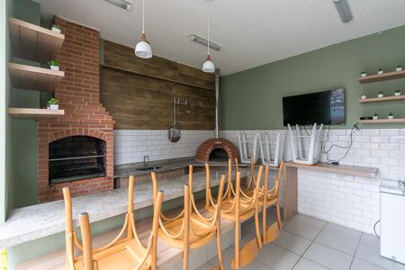 Apartamento à venda com 42m², 2 quartos e 1 vaga Apartamento à venda com 42m², 2 quartos e 1 vagaÁrea comum - Churrasqueira