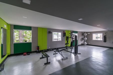 Apartamento à venda com 42m², 2 quartos e 1 vaga Apartamento à venda com 42m², 2 quartos e 1 vagaÁrea comum - Academia