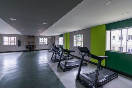 Apartamento à venda com 42m², 2 quartos e 1 vaga Apartamento à venda com 42m², 2 quartos e 1 vagaÁrea comum - Academia