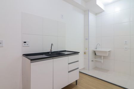 Apartamento para alugar com 38m², 2 quartos e sem vagaCozinha e Área de Serviço
