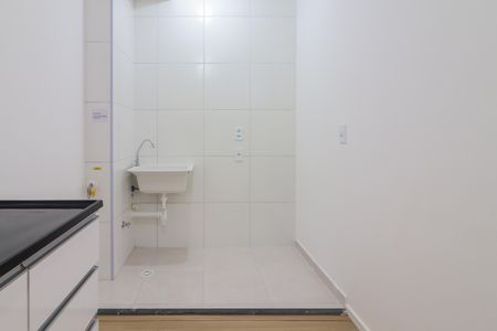 Apartamento para alugar com 38m², 2 quartos e sem vagaCozinha e Área de Serviço