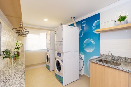 Apartamento para alugar com 28m², 1 quarto e sem vagaLavanderia