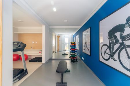 Apartamento para alugar com 28m², 1 quarto e sem vagaAcademia