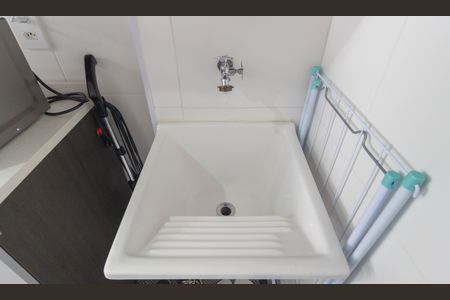 Apartamento para alugar com 28m², 1 quarto e sem vagaDetalhe - Área de Serviço