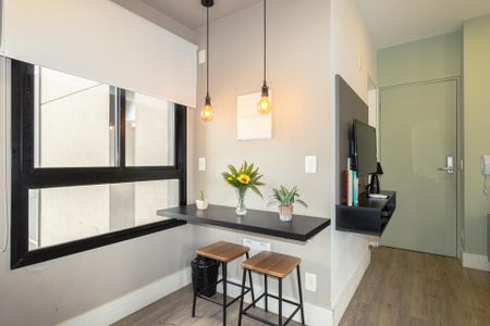 Studio para alugar com 29m², 1 quarto e 1 vagaStudio